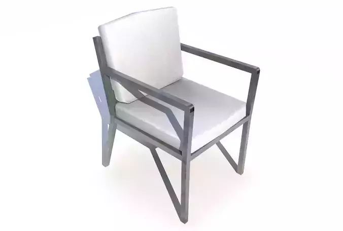 Dining metal chair PBR