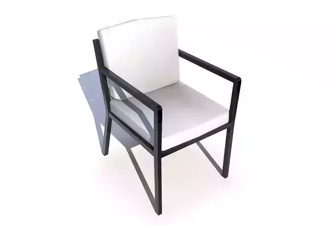 Dining metal chair 3 PBR