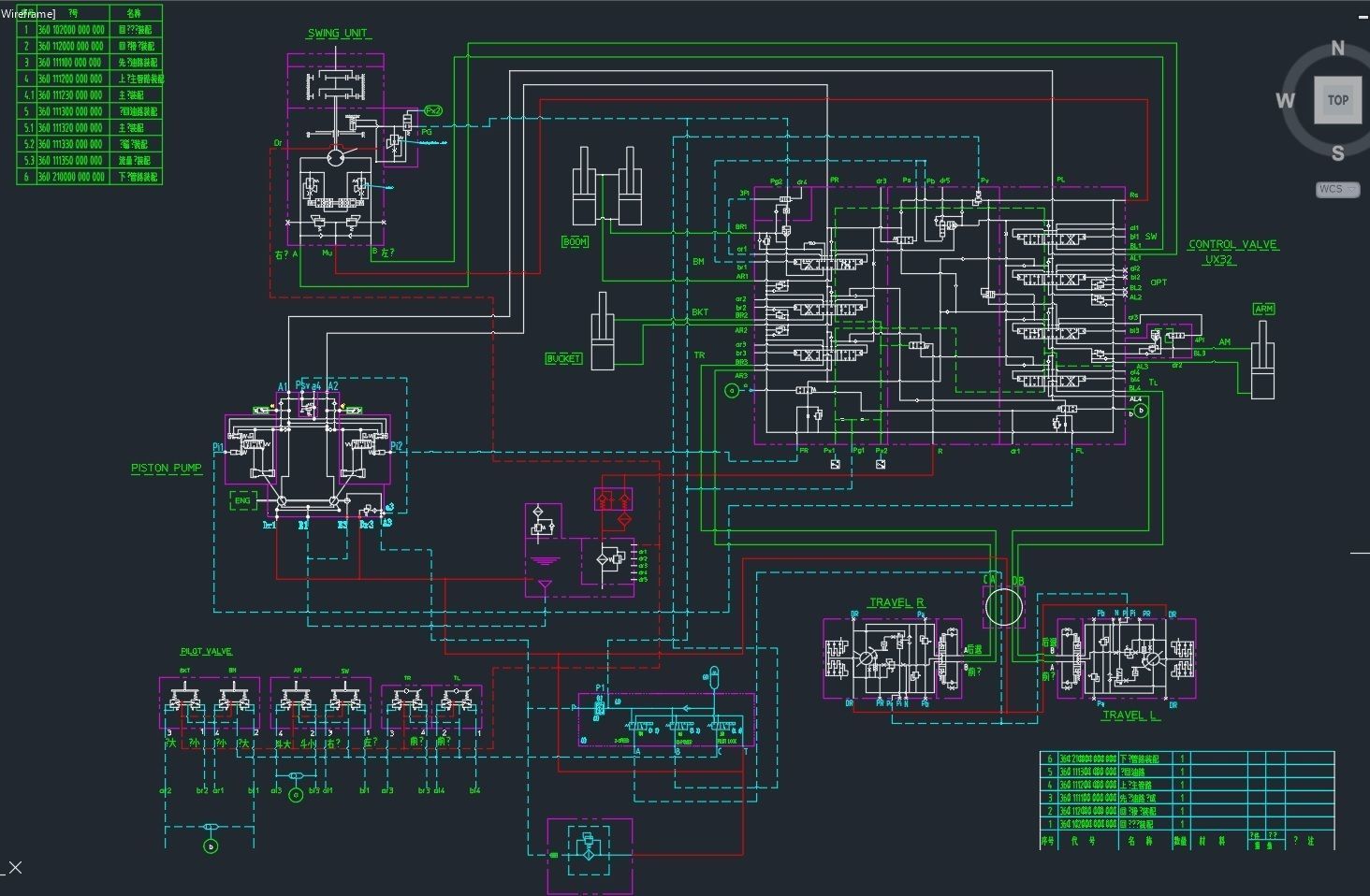 33 tons excavator 3D model_1