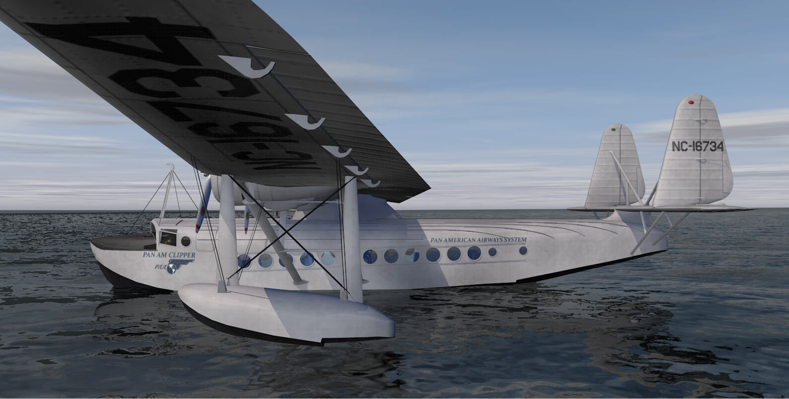 Sikorsky S-42 Pan Am Clipper 3D model_7