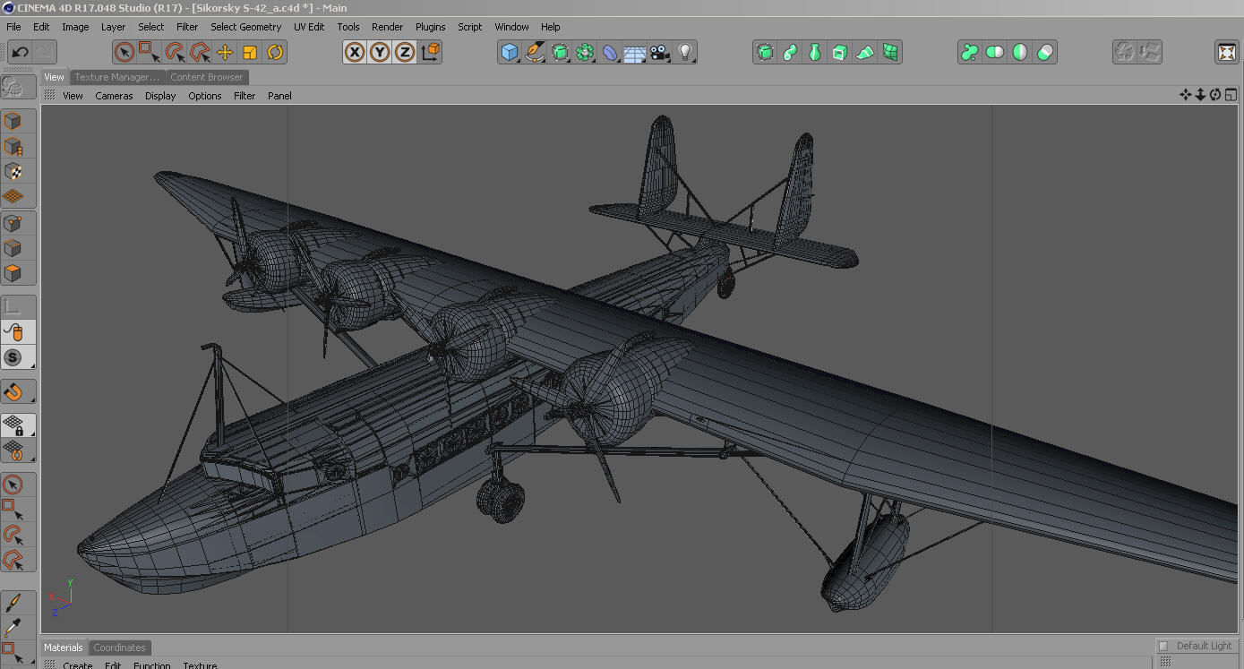 Sikorsky S-42 Pan Am Clipper 3D model_13
