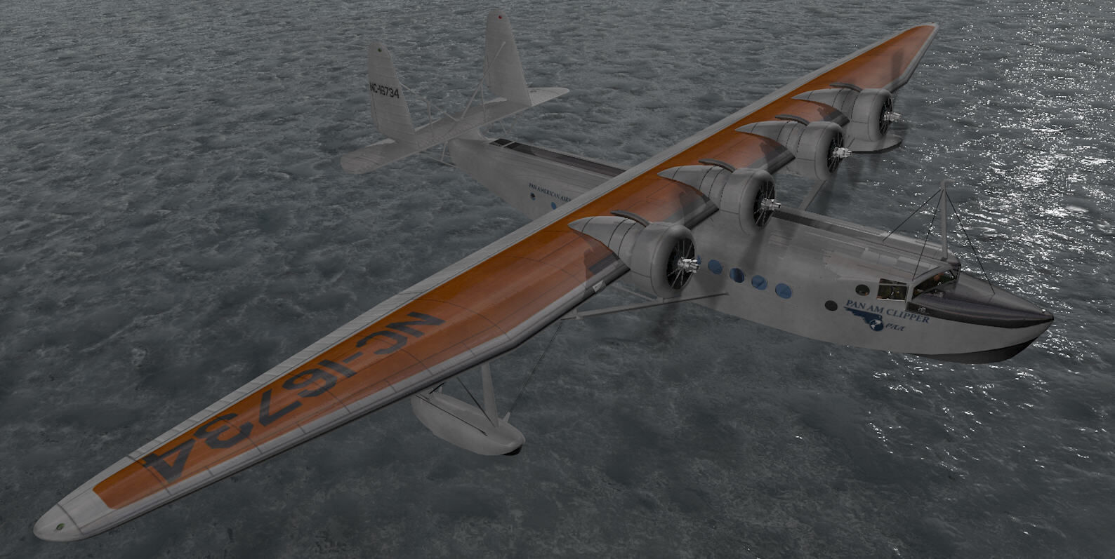 Sikorsky S-42 Pan Am Clipper 3D model_8