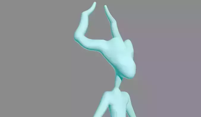 Fantasy character with horns