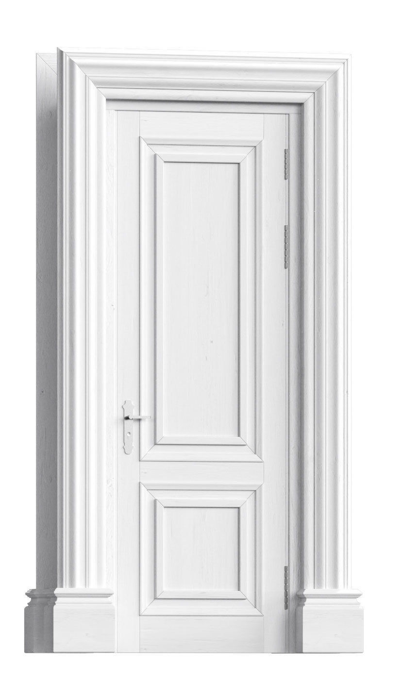 Classic doors set 3D model_5