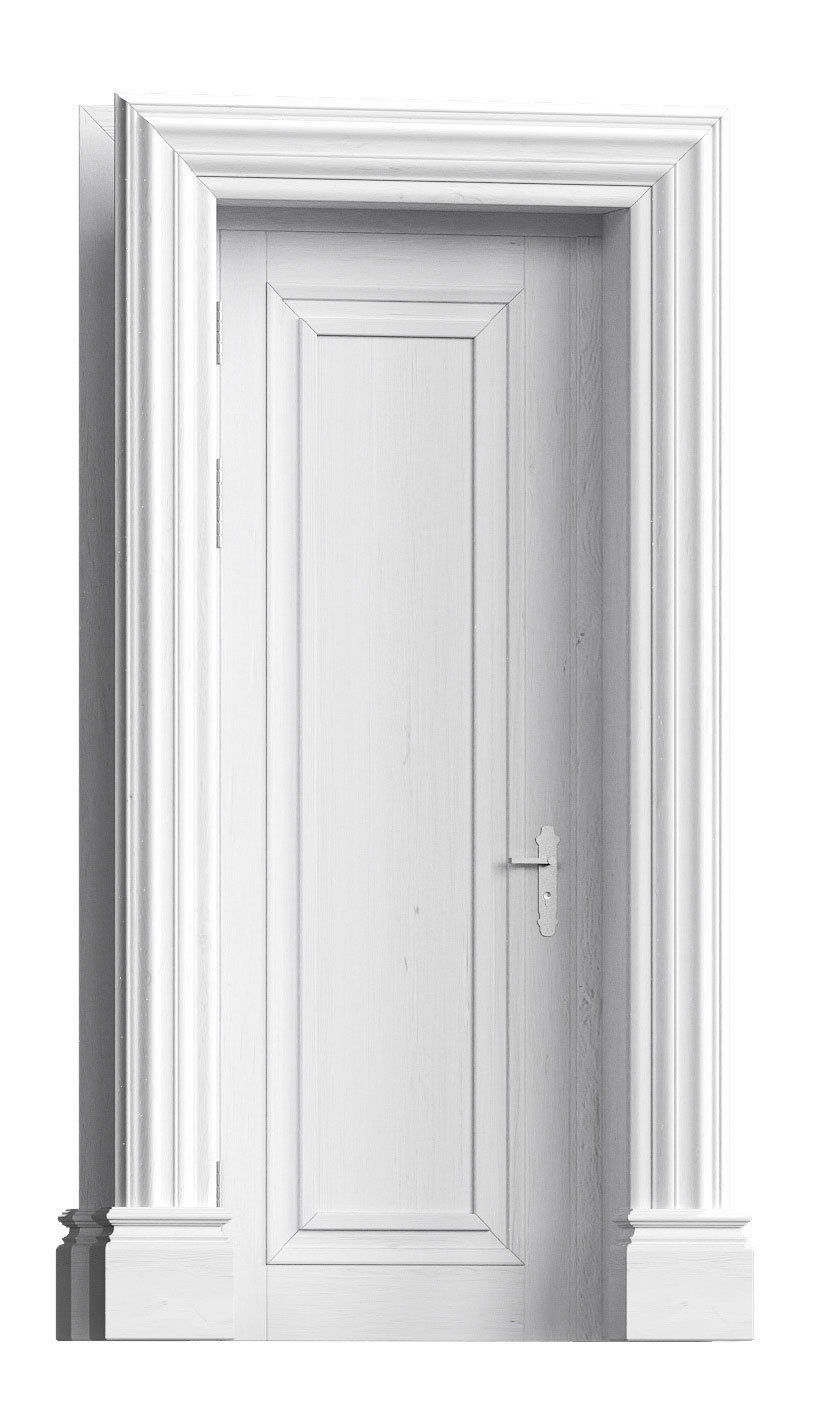 Classic doors set 3D model_9