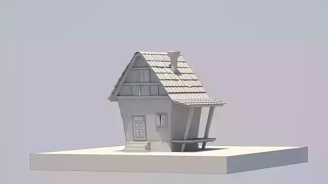 stylized house