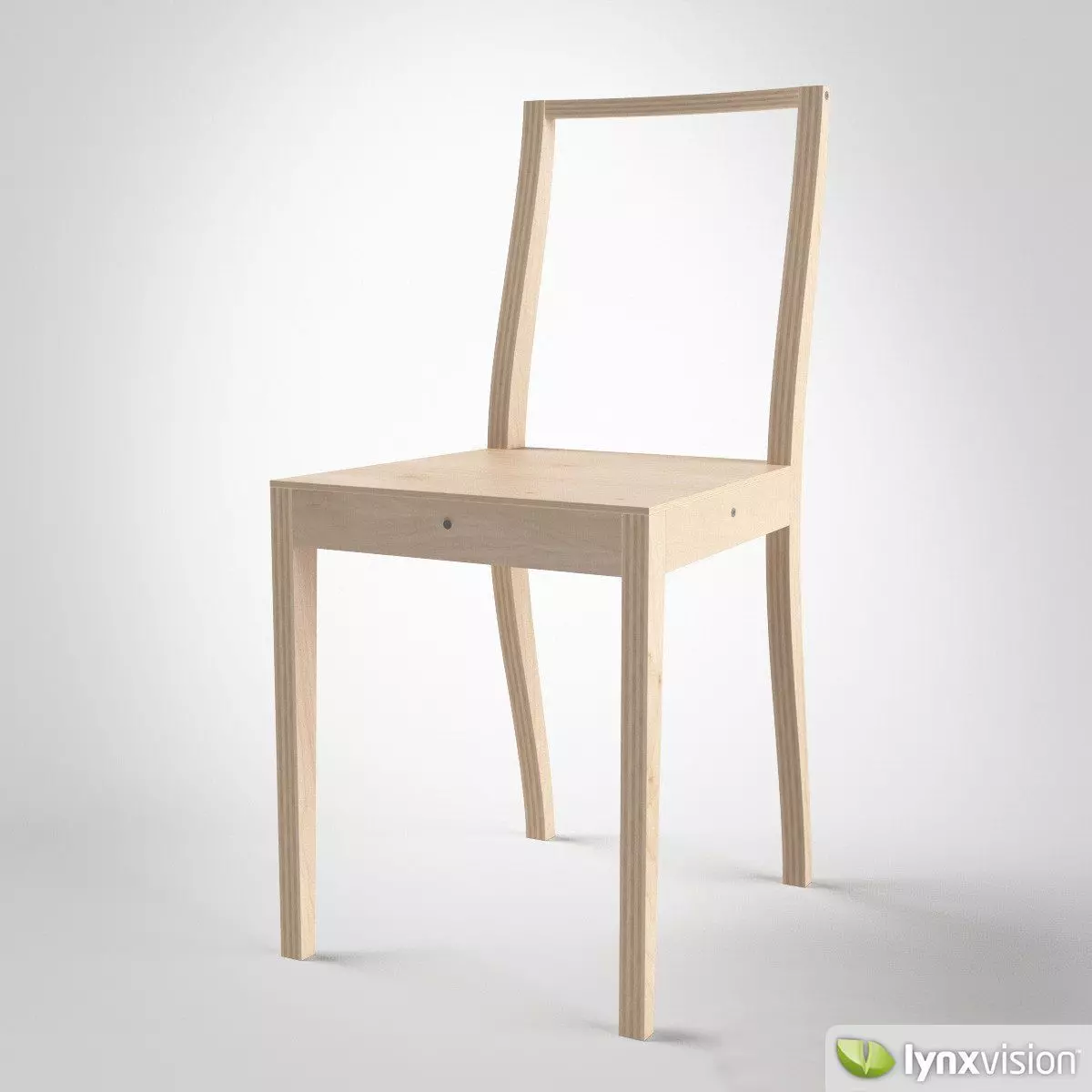 Ply-Chair by Jasper Morrison 3D model