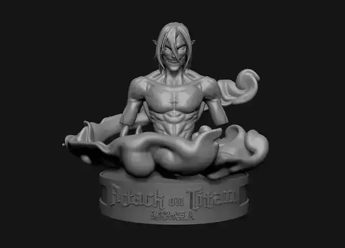 eren the titan 3D print model