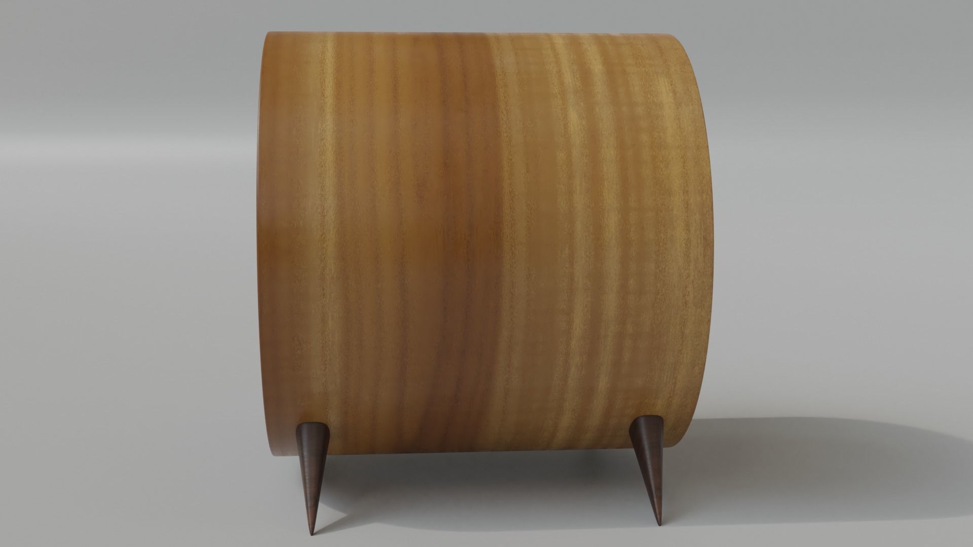 Cat House - Round House - Bed 3D model_18