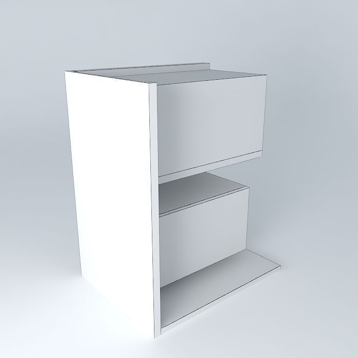 Aereo with microwave oven Free 3D model_4