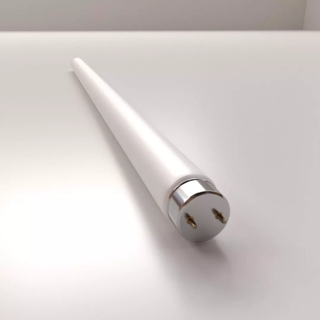 Fluorescent Tube 3D model