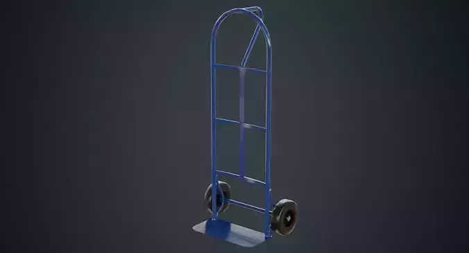 Hand Truck 5 Untextured