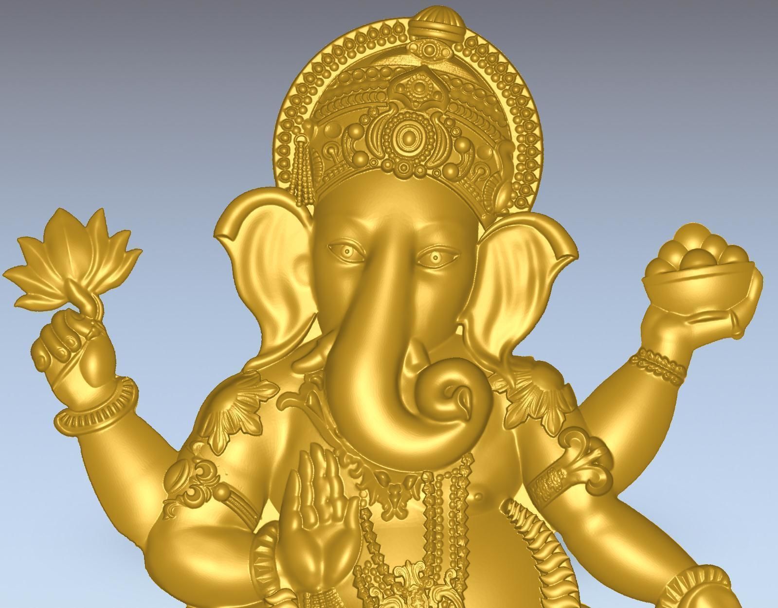 Sree Ganesh 3D  3D model_1