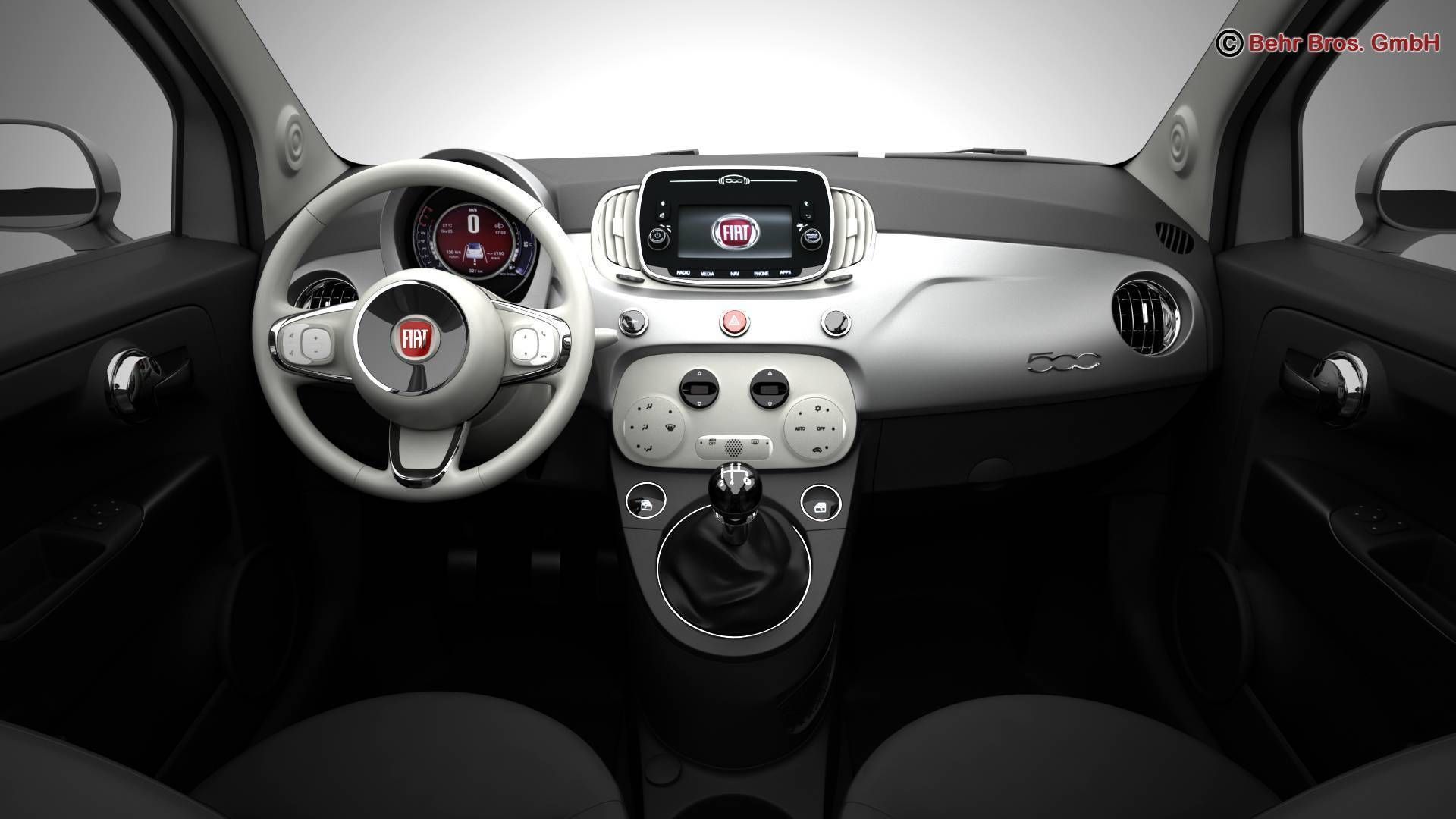 Fiat 500 2016 3D model_13