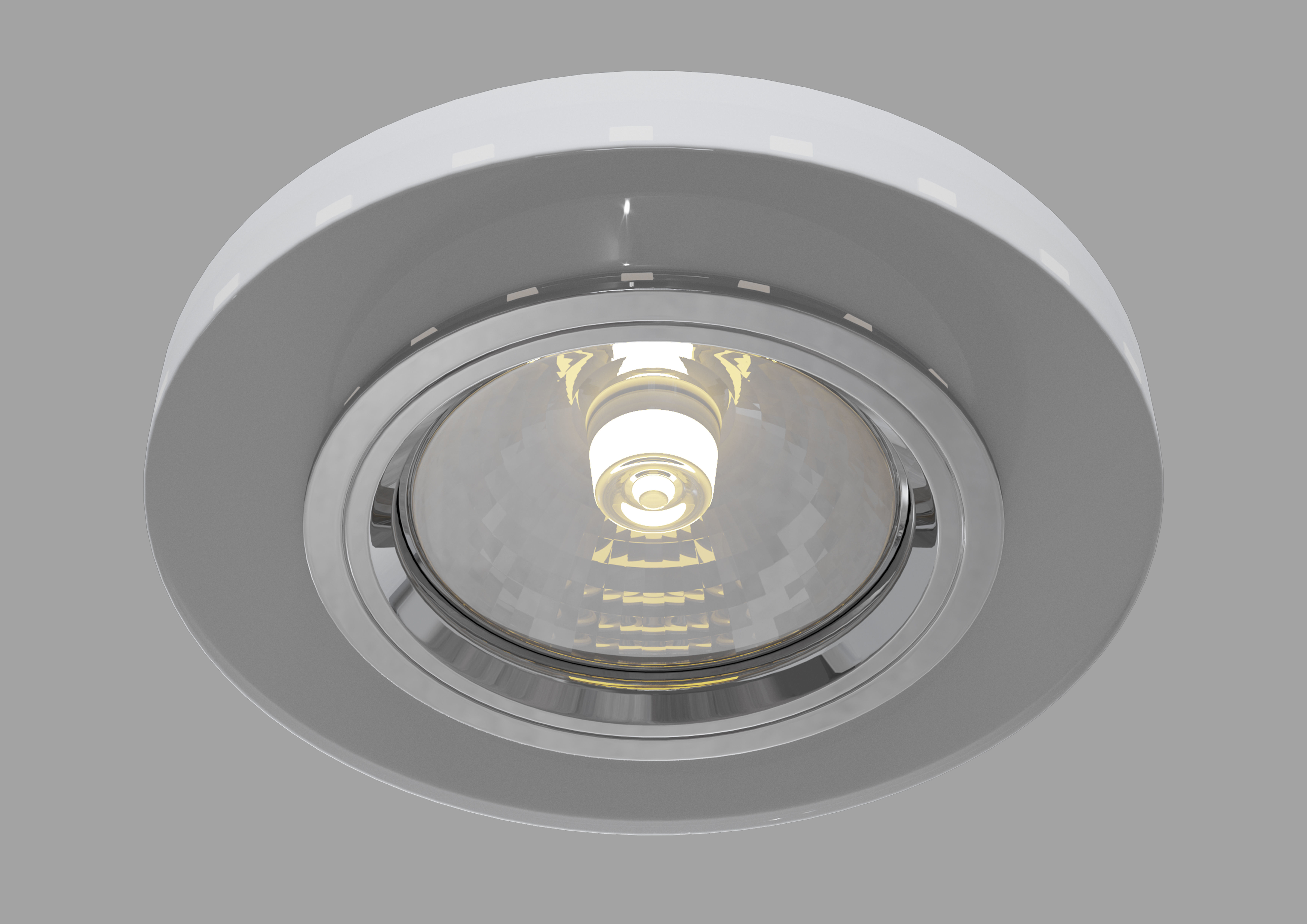 Downlight Metal Modern DL291-2-3W-W Maytoni Technical Free 3D model_1
