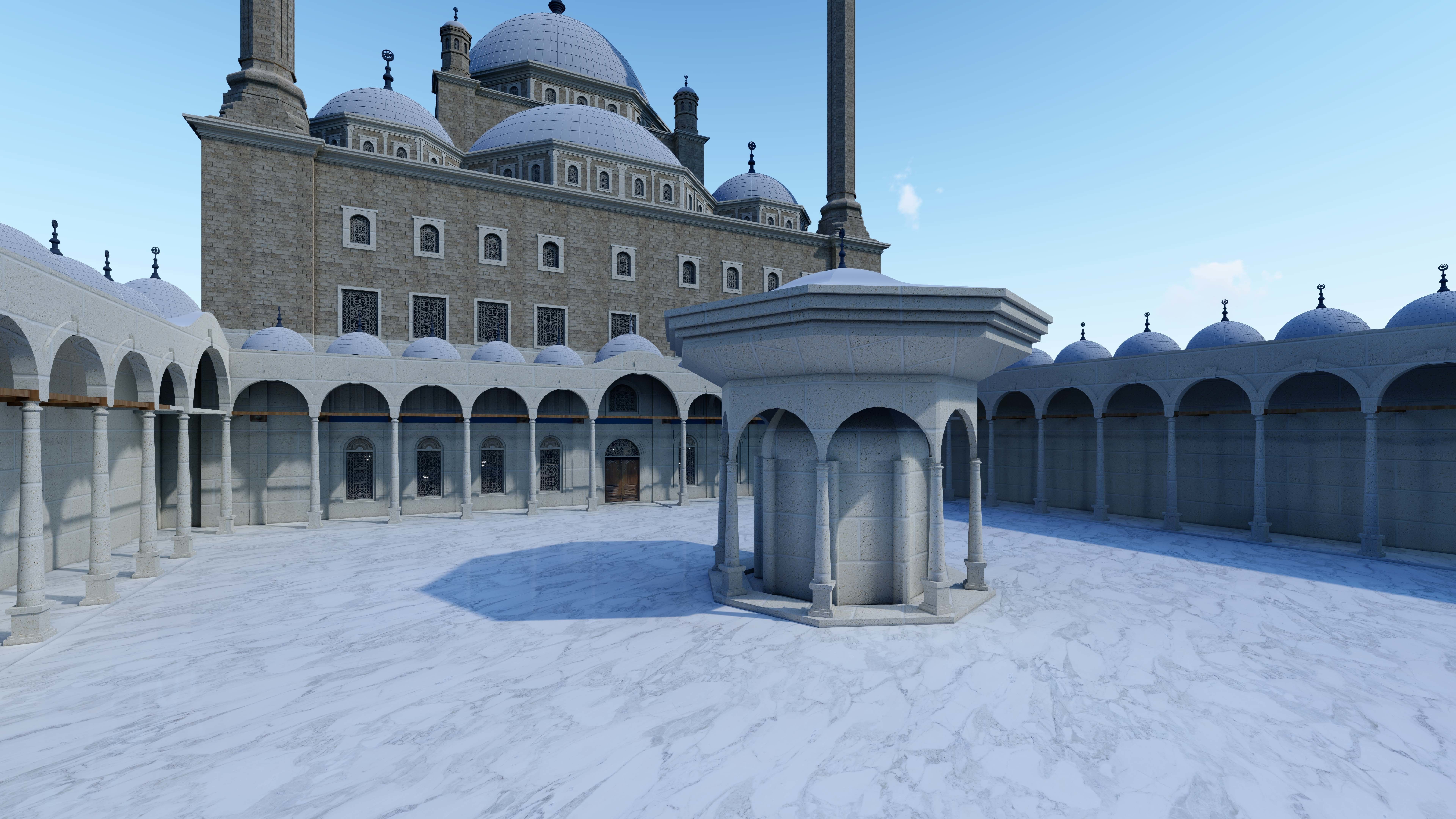 MOHAMED ALI MOSQE SKUP MODEL 3D model_1