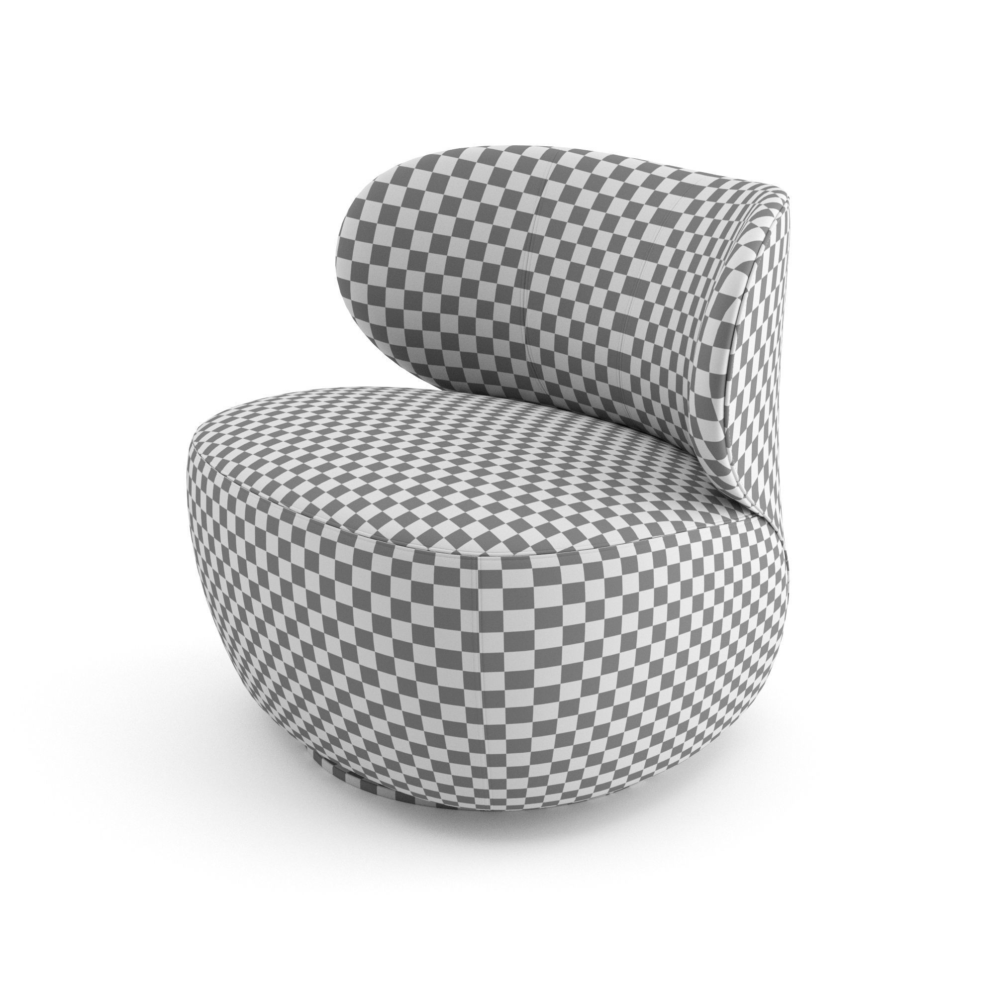 Bao Armchair by Walter Knoll  3D model_4