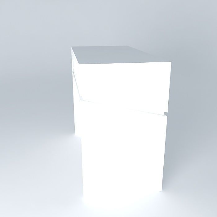 Counter de corte diagonal Free 3D model_2