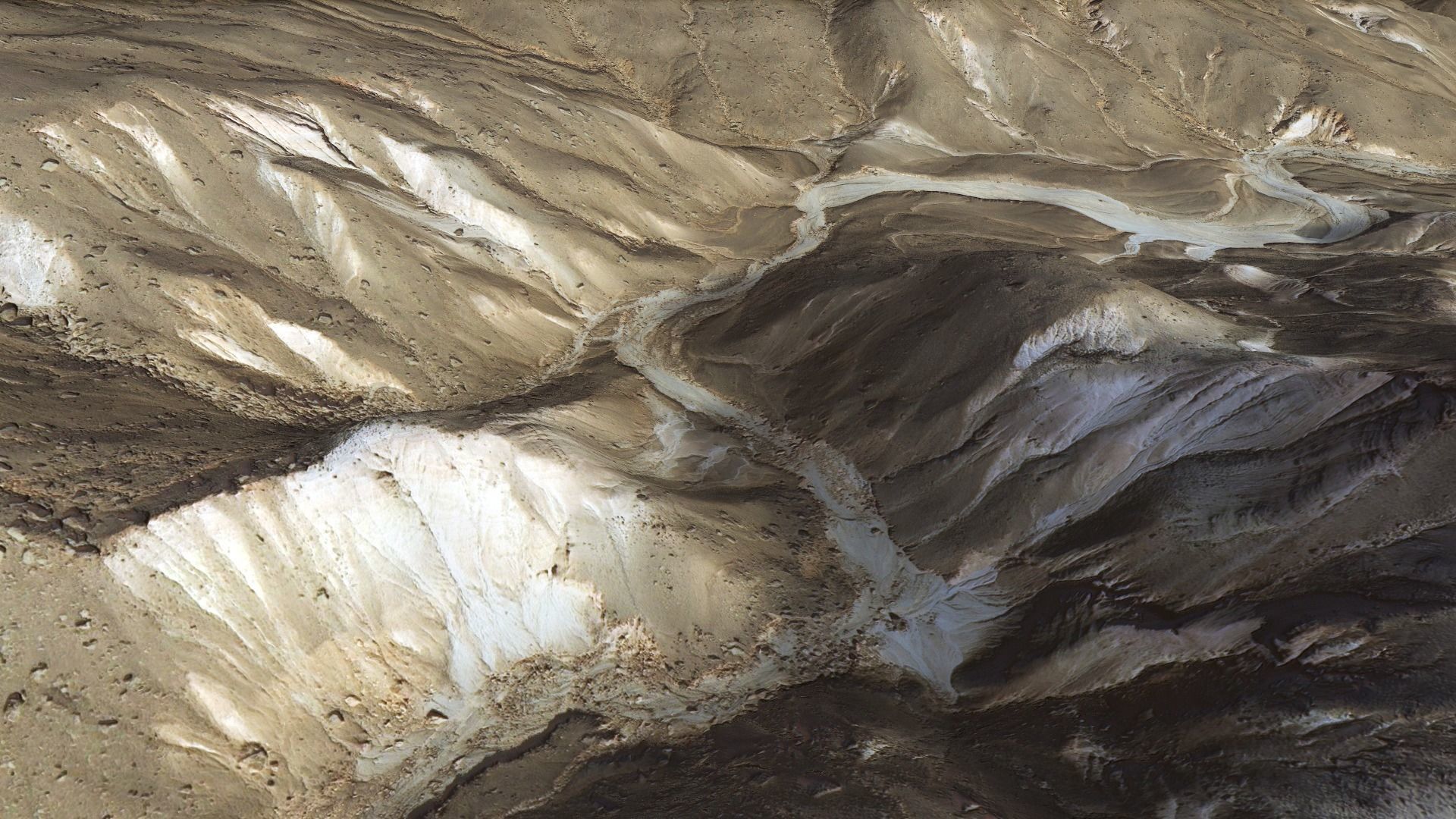 Valley Mountain Rocks Landscape Terrain Desert Cliff PBR 08 Low-poly 3D model_14