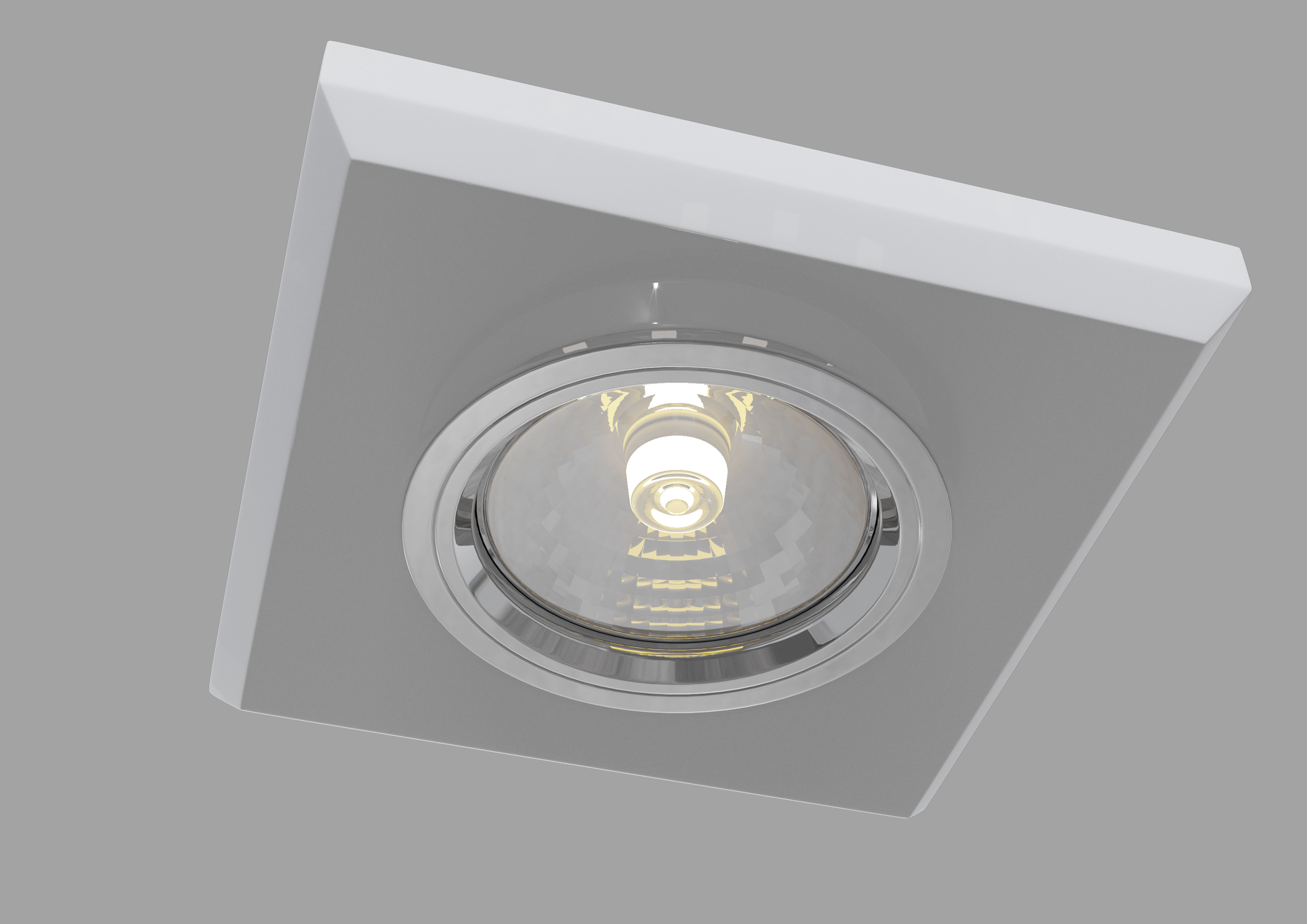 Downlight Metal Modern DL292-2-3W-W Maytoni Technical Free 3D model_1