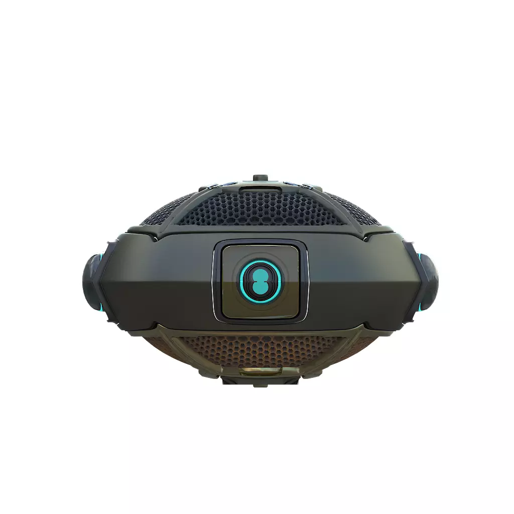 Sc- Fi Drone Free 3D model