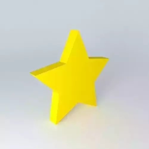 Star Free 3D model