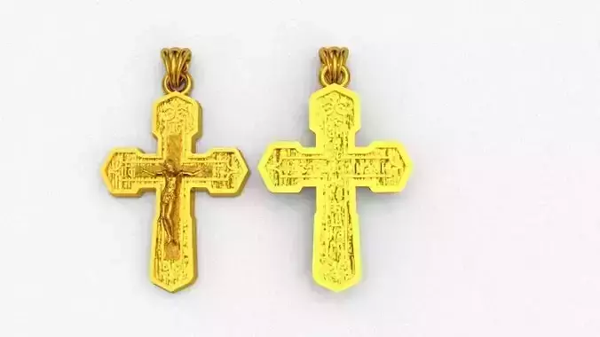 Cross ortodox  3D print model