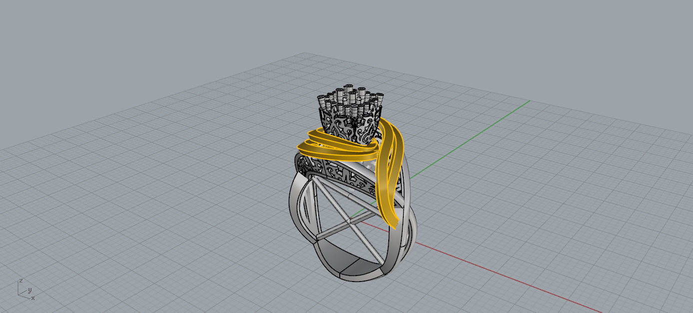 unique jewelry 3D print model_3
