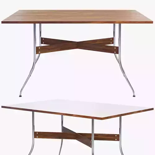 Nelson Swag Leg Rectangular Dining Table