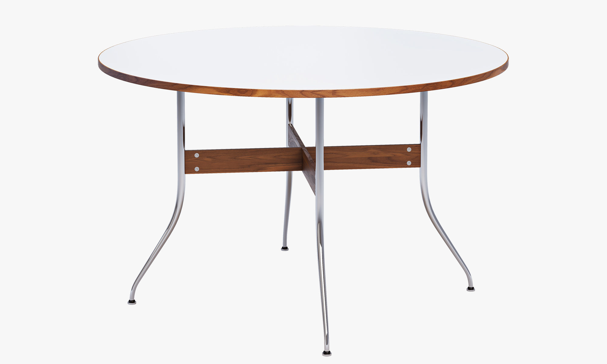 Nelson Swag Leg Round Dining Table 3D model_6