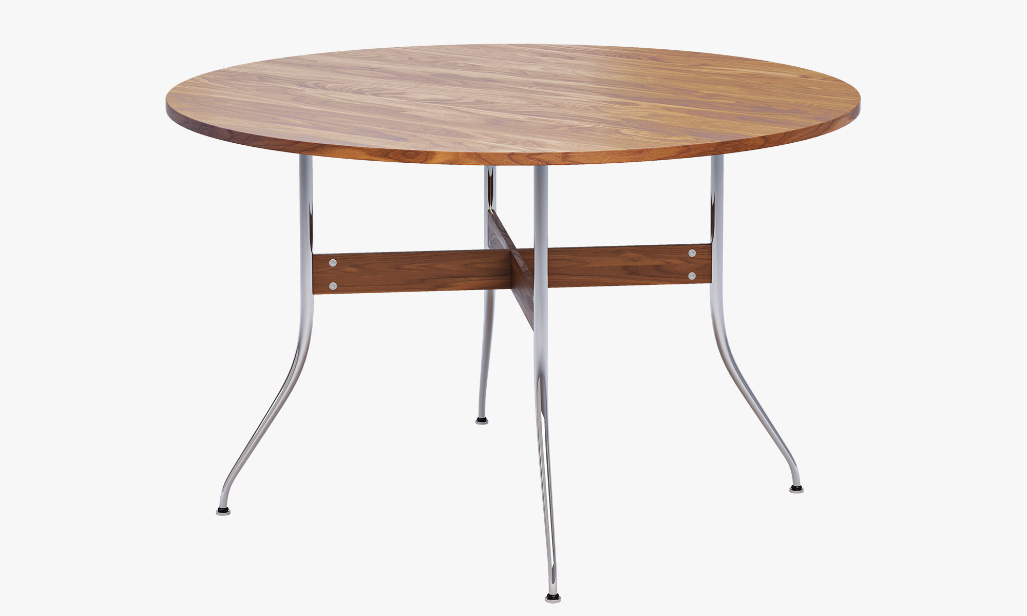 Nelson Swag Leg Round Dining Table 3D model_1