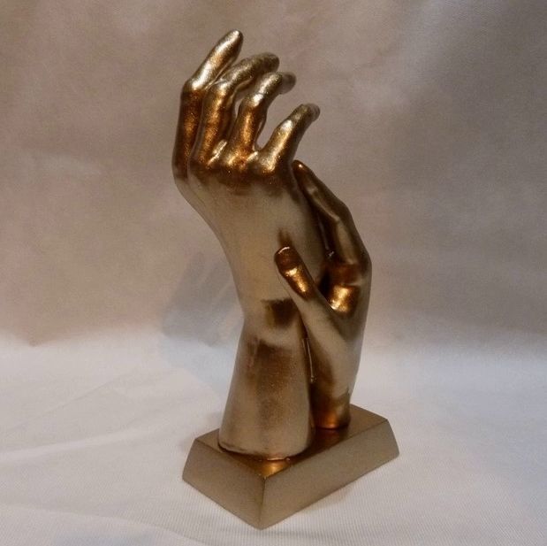 Hands hand sculpture 3D print model_10