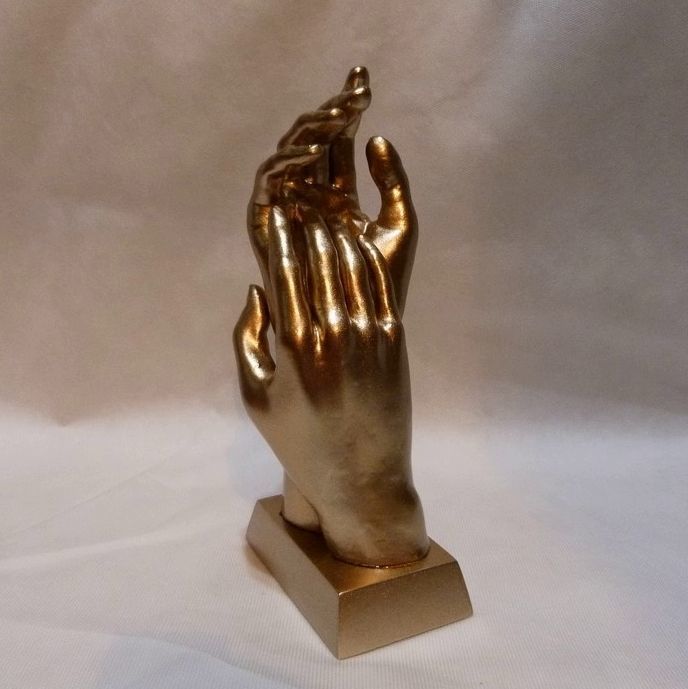 Hands hand sculpture 3D print model_9