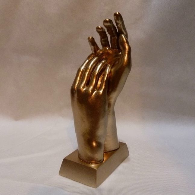 Hands hand sculpture 3D print model_12
