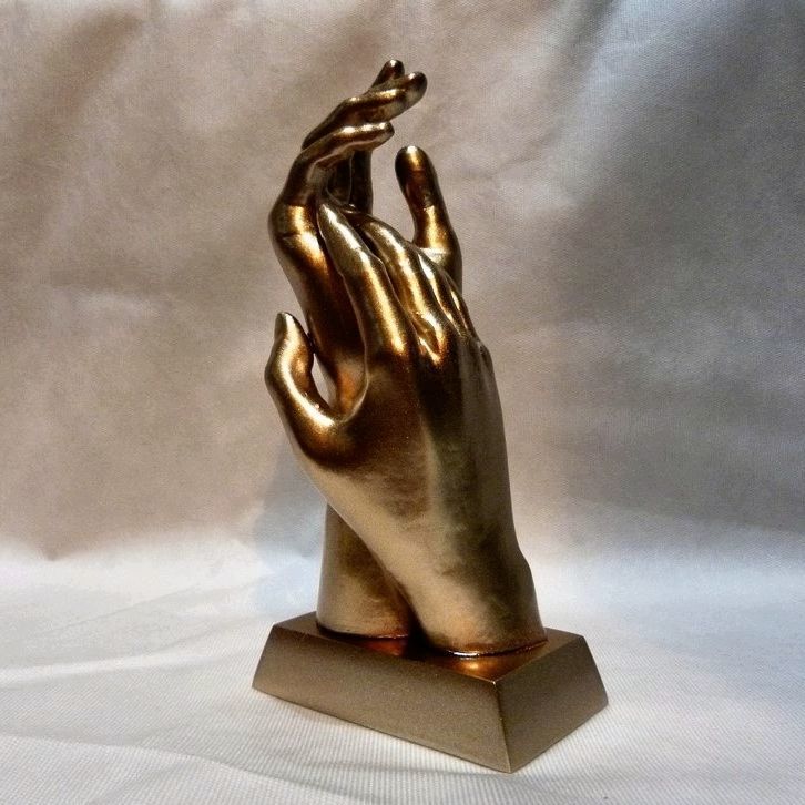 Hands hand sculpture 3D print model_8