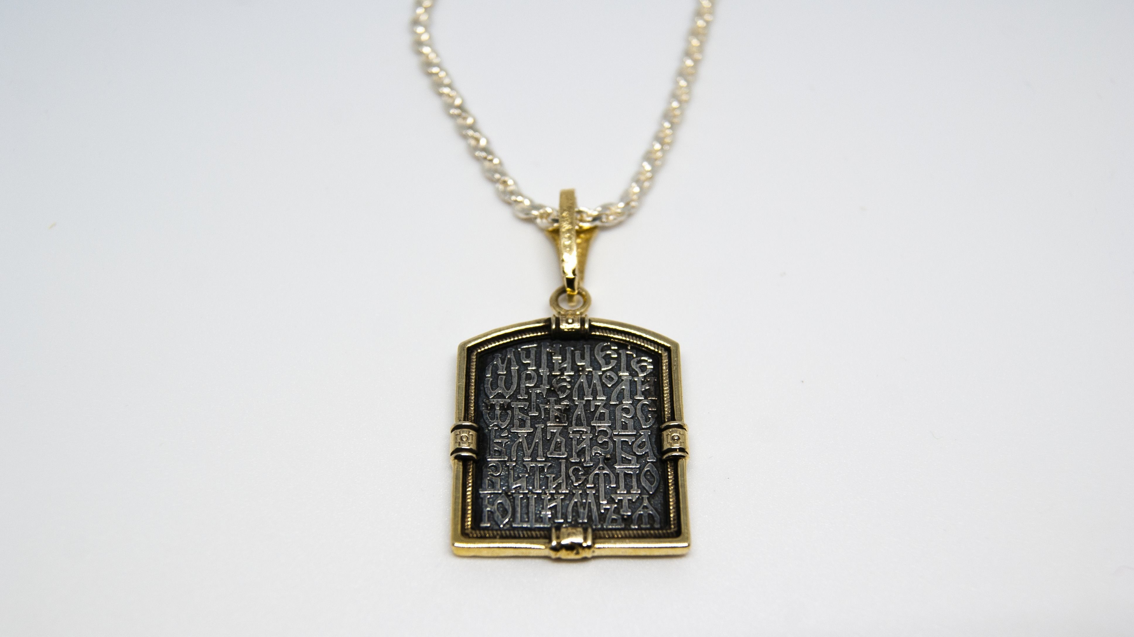 PENDANT ST GEORGE AND THE DRAGON 3D print model_5