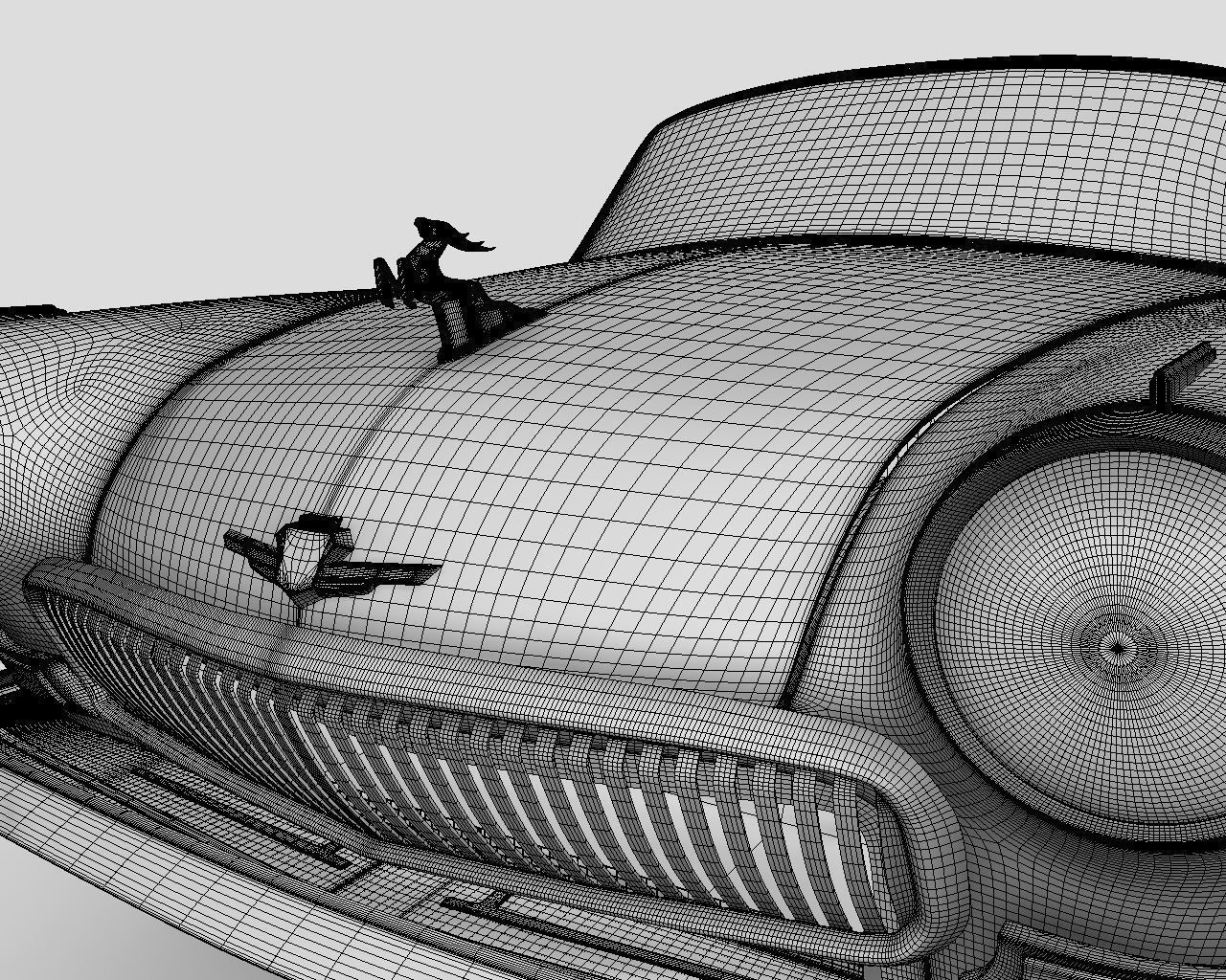 GAZ 21 Volga coupe 3D model_7