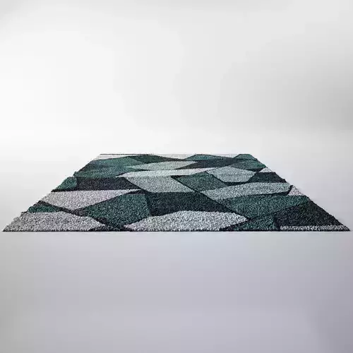 Contemporary Carpet - Rug 02 3D model