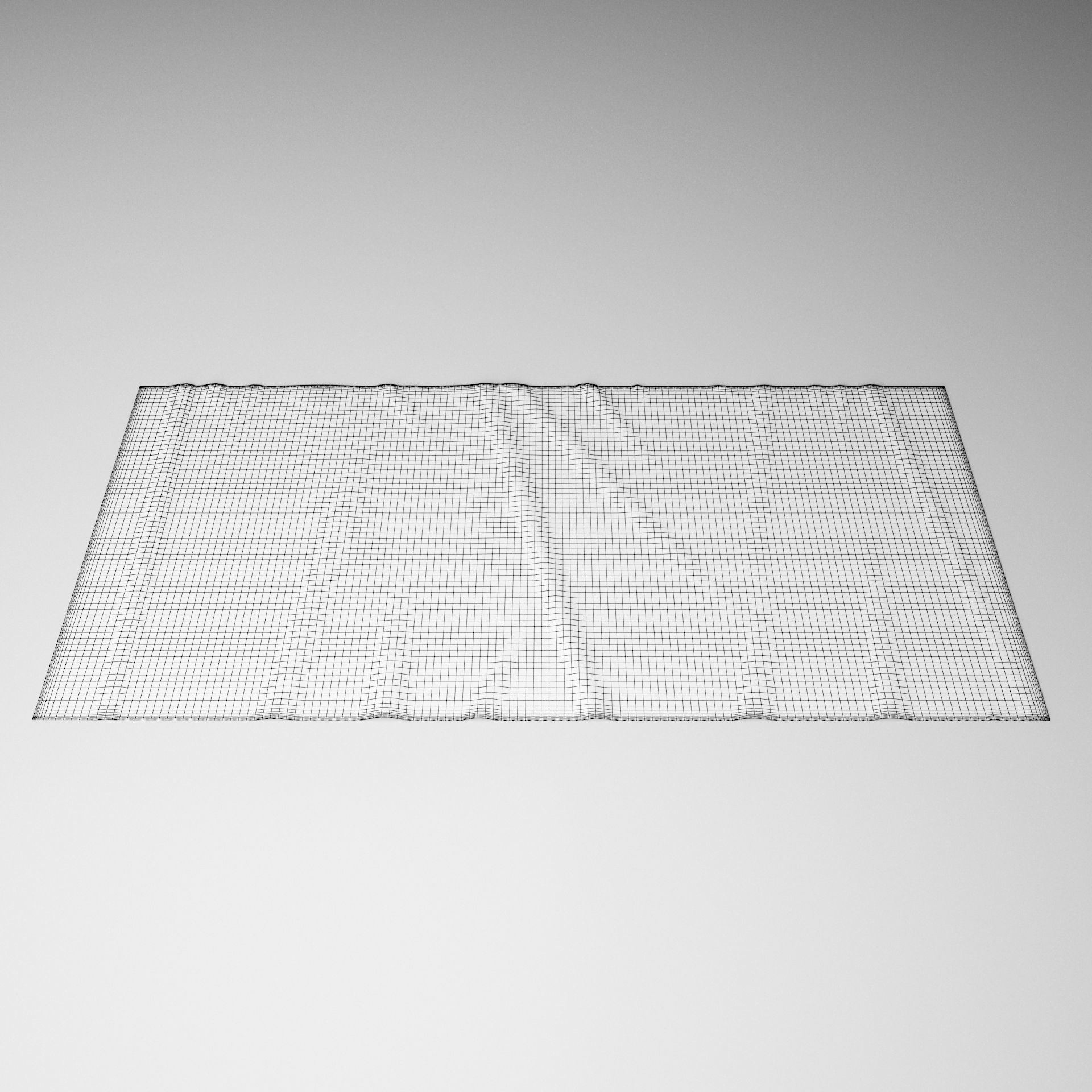 Contemporary Carpet - Rug 03 3D model_3