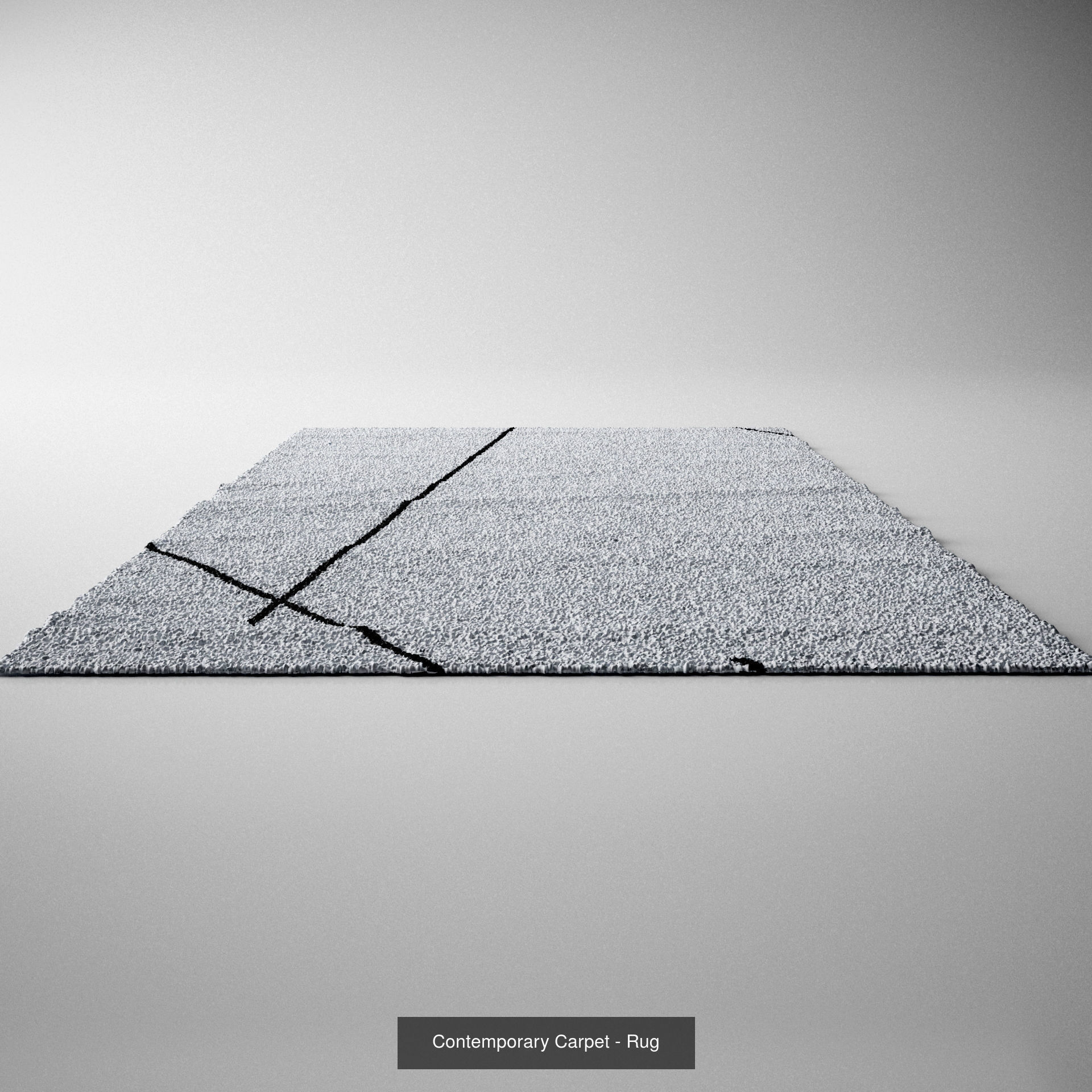 Contemporary Carpets - Rugs 3D Model Collection_3