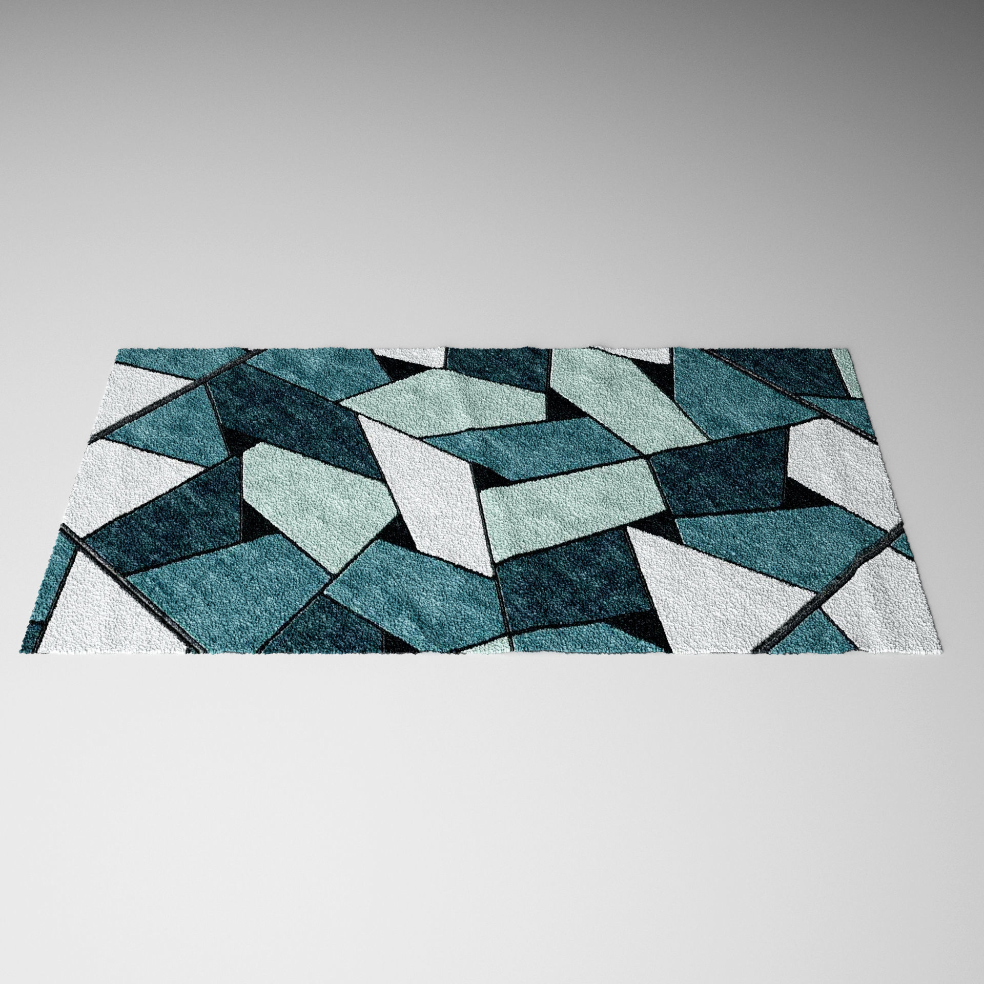 Contemporary Carpets - Rugs 3D Model Collection_10