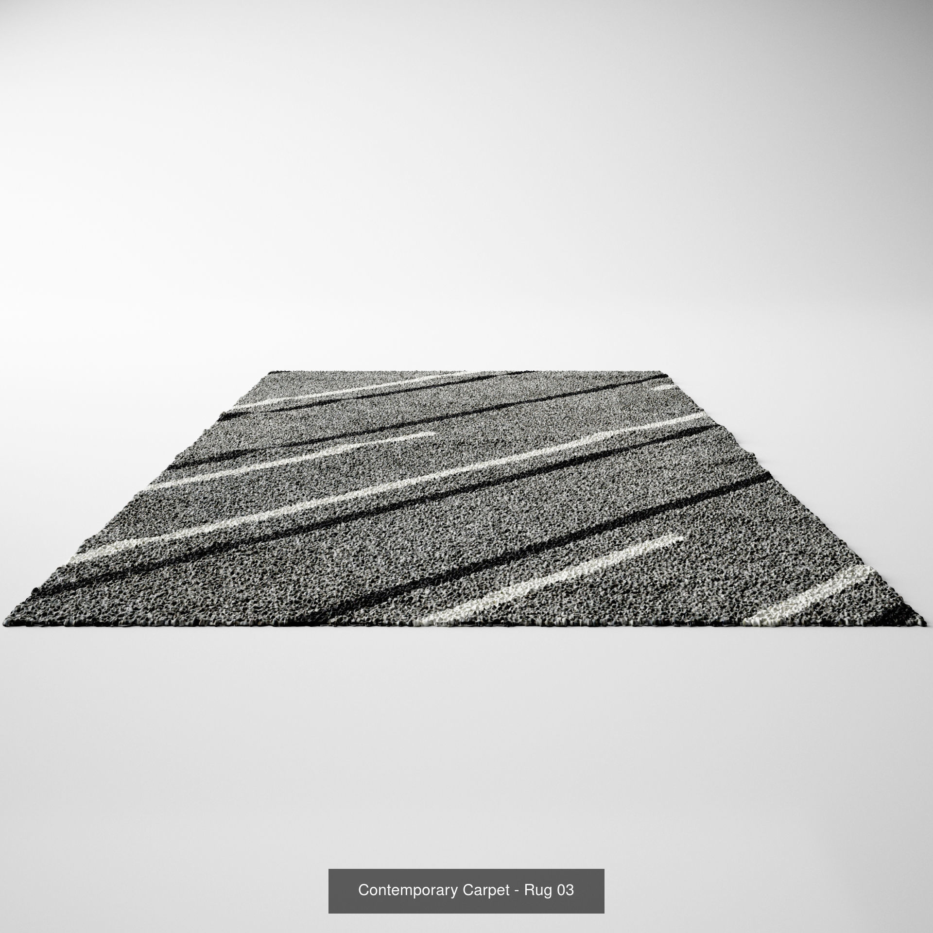 Contemporary Carpets - Rugs 3D Model Collection_13