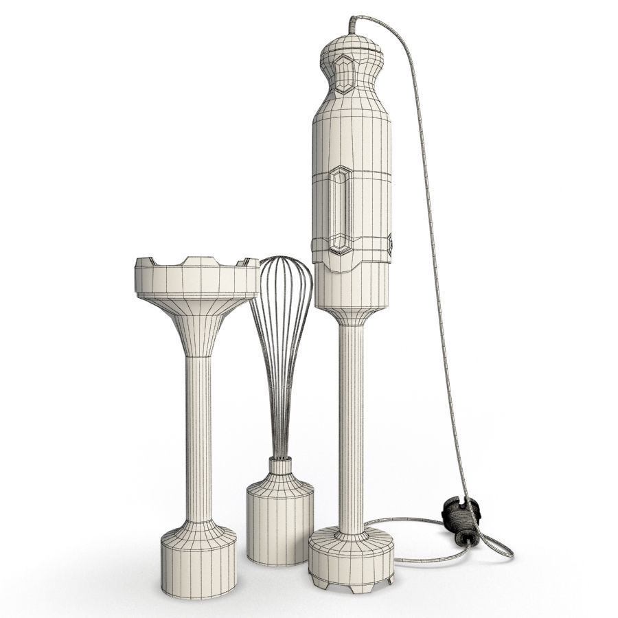 Kmix Hand Blender Kenwood 3D model_1