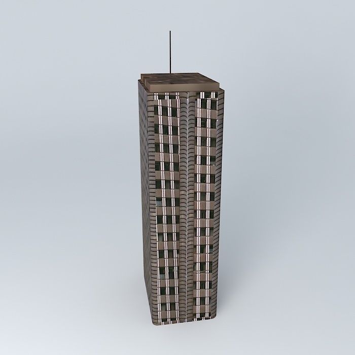 Tour Administrative D Free 3D model_2