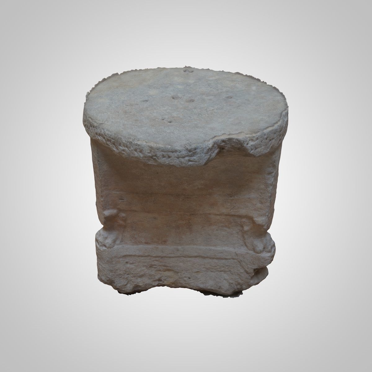 ASSYRIAN - SANDSTONE STAND 3D model_11