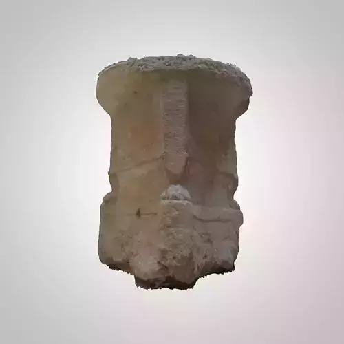 ASSYRIAN - SANDSTONE STAND 3D model