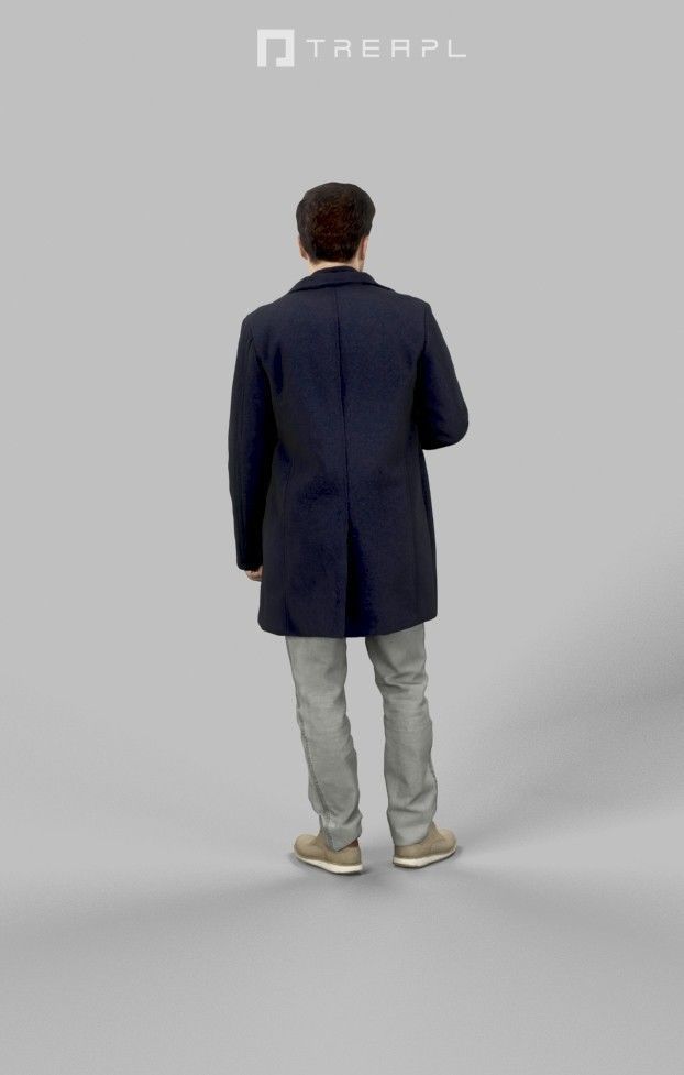 5x BUSINESS MAN STANDING  VOL01 Scanned 3D Model Collection_37