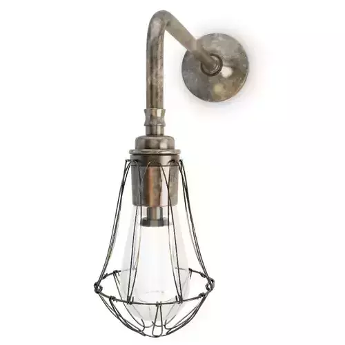Vintage Cage Wall Lamp
