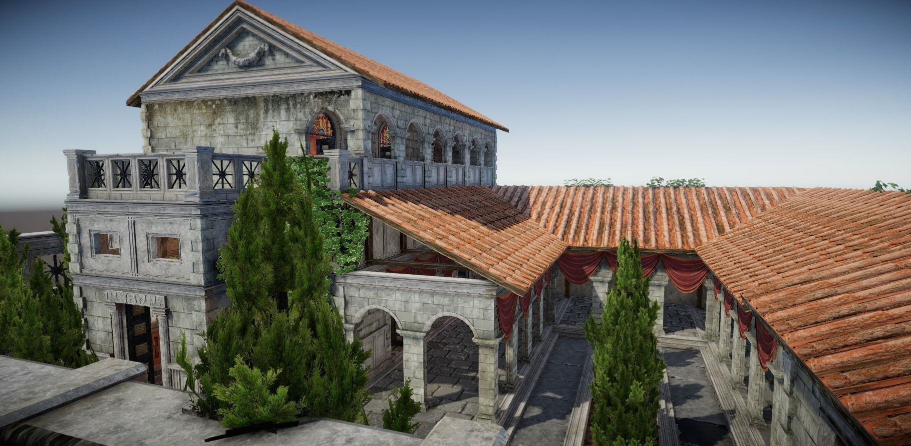 Roman Patrician House 3D model_15