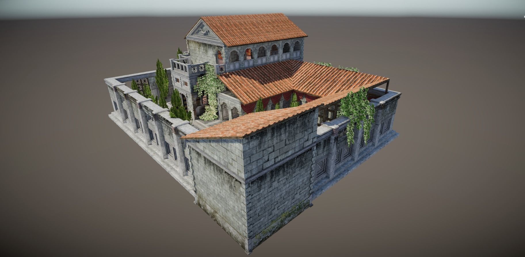 Roman Patrician House 3D model_21